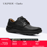 Clarks其乐男鞋皮鞋 舒适透气耐磨复古休闲皮鞋 Nature Three海外直邮 20339008 40
