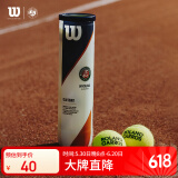 Wilson威尔胜全场地专业用球 法网联名款 Roland Garros   WRT126400