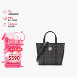 MCM TONI 迷你托特包菜篮子手提包单肩斜挎包女包 黑色 礼物