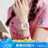 Dickies小学生手表女可爱粉色初中生儿童手表防水石英表女生日礼物CL-479