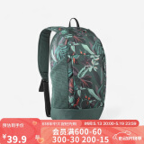 迪卡侬双肩背包NH100书包休闲短途徒步旅行轻便学生书包春游-5045537