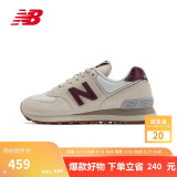 NEW BALANCE休闲鞋女鞋复古舒适夏季透气轻便百搭运动鞋574系列WL574RCF 37.5