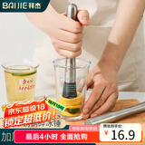 拜杰304不锈钢捣碎器捣碎棒捣汁棒手打柠檬茶工具碎冰棒雪克杯