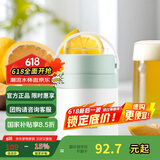 乐扣乐扣LOCK&LOCK保温桶 不锈钢便携式手提保温饭盒带餐具500ml 绿色