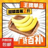 甜糯香蕉单根蕉把蕉随机发 6号色食用最佳 青香蕉发货放苹果催熟 专项带箱2斤净重1.5-1.6斤 香甜软糯