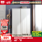 林氏家居简约衣柜现代大衣柜推拉门卧室衣柜家用柜储物柜原木风家具LS214