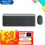 罗技（Logitech）时尚系列 MK470 键鼠套装 无线键鼠套装 超薄 全尺寸 星空灰 带无线2.4G接收器