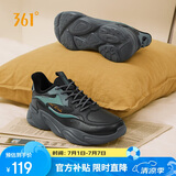 361°运动鞋男秋冬季加绒保暖复古休闲老爹跑步棉鞋子男672336762F-2