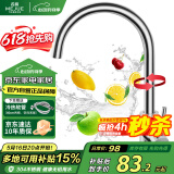 名爵 加厚304不锈钢健康冷热厨房水龙头水槽旋转洗菜盆龙头Z-1125