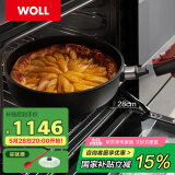 WOLL德国制造不粘煎锅尊贵XR系列28cm平底锅煎锅炒菜锅进口锅具家用