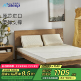 睡眠博士（AiSleep）泰国进口乳胶床垫 可折叠榻榻米床垫 93%乳胶含量 1.8x2米