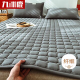 九洲鹿床垫软垫四季透气保护垫1.5米床学生榻榻米床褥子垫子垫被