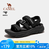 骆驼（CAMEL）夏季户外魔术贴凉鞋男女溯溪涉水速干沙滩鞋子F14B162007