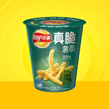乐事（Lay's）真脆薯杯真脆薯条三兄弟原味番茄味膨化食品美味圣诞双旦休闲零食 海苔味40g