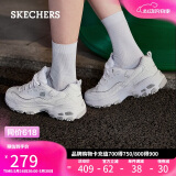斯凯奇（Skechers）520送女友女鞋夏季厚底老爹鞋透气熊猫鞋软底休闲运动鞋11959
