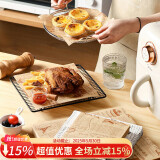 杰凯诺包装烘焙纸100张30*30cm汉堡纸 蛋糕纸饭团包装纸手抓饼隔油纸