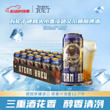 瓦伦丁硬骨头小麦淡色艾尔精酿啤酒500ml*18 整箱装 德国原罐进口