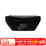 耐克NIKE单肩包男女腰包TECH HIP PACK休闲包BA5751-010 黑