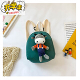 迪士尼（Disney）儿童婴幼儿园1-3岁2小书包宝宝男女孩背包迷你卡通小熊双肩包包潮 小牛绿色