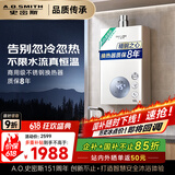 史密斯（A.O.SMITH）佳尼特16升精钢燃气热水器 国家补贴 不锈钢换热器包8年  恒温大水量  抗风防冻 JSQ31-TC1