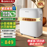 格力（GREE）【低噪小体积】除湿机/抽湿机家用除湿量12升/天单间参考面积24平24H定时除湿器DH12EN