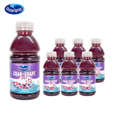 优鲜沛（OceanSpray）葡萄蔓越莓味果汁295ml*6瓶 美国进口 饮料饮品可调鸡尾酒