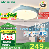 雷士（NVC）LED照明吸顶灯儿童氛围卧室灯创意可爱卡通简约-龙猫蓝色包安装