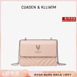 CUADEN KLLIATM轻奢包包女包一鹿有你新款单肩包女士斜挎包女生日礼物送女友老婆 新色系【粉色】 2025高级感女生包实用走心送老婆妈妈长辈
