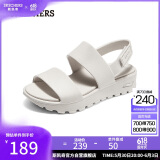 斯凯奇（Skechers）凉鞋女士夏季厚底增高凉拖鞋外穿透气户外溯溪鞋沙滩鞋111380