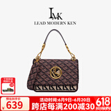 LMK品牌包包腋下包女气质感斜挎包手提包大容量名牌女士包包生日礼物 孟买褐