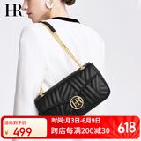 HR赫莲娜包包女包小香风单肩斜挎包女士菱格包生日礼物送女友