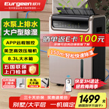 欧井（Eurgeen）除湿机/抽湿机 除湿量50升/天 泵压排水 家用地下室别墅商用工业净化净味吸湿器 OJ-550EP