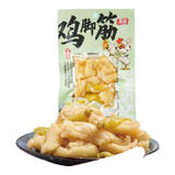 有友泡椒鸡脚筋休闲零食鸡肉小吃熟食品肉类办公室即食肉干下酒菜1 山椒鸡脚筋50g*4