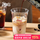Bincoo玻璃咖啡杯冰美式杯子dirty冰拿铁杯冷饮夏天ins透明马克杯
