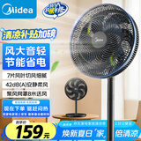 美的（Midea）【超远送风】家用电风扇落地扇 七叶办公室卧室轻音电扇立式大风量节能易拆洗节能宿舍电扇SAE35CB