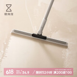 懒角落硅胶刮水器魔术扫把拖把刮水板家用卫生间浴室拖地地刮 35cm