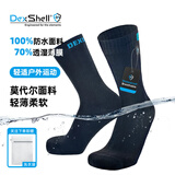 戴适薄软款防水袜 徒步露营山地骑行自驾 防风隔潮 竹纤维内里男女款 黑色 S(建议36-38码 卡码拍大)