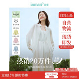 茵曼莱赛尔天丝女装轻薄衬衫2025夏季新品衬衣上衣 新升级-象牙白 M