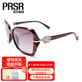 帕莎（prsr）太阳镜女复古墨镜偏光遮阳开车眼镜可配近视镜片T60017 酒红色T045-P44（高清偏光）
