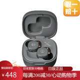 铁三角（Audio-technica）【日本直邮】日版新款ATH-SQ1TW2无线蓝牙耳机完全入耳式支持多点连接小机身高性能IPX5级防水 ATH-SQ1TW【限定黑】