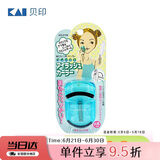 貝印迷你眼睫毛夹子 小巧便携睫毛卷翘器 广角不夹皮持久卷翘（湖绿）