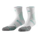 有志者（UZIS） ACE综合级 专业实战篮球袜毛巾底男防滑运动精英球袜[光标] 薄荷绿中筒 （新老款随机发） M