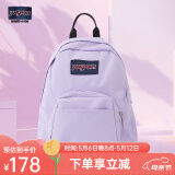 JANSPORT杰斯伯双肩包妈咪包迷你双肩包潮人女ins小包TDH6 5M9 暮山紫-24年新品