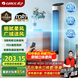 格力（GREE）【风柔音轻】定时塔扇家用节能电风扇远柔风无叶风扇摇头落地扇母婴扇遥控塔扇 FL-08X61Bg