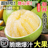 蕊鲜生泰国青柚 白心柚子甜蜜10斤时令梅县老树新鲜水果特产金沙田柚 1枚装 品质爆甜中果【1.6-2斤】 当天现摘 产地直发
