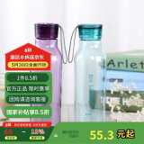 乐扣乐扣（LOCK&LOCK）ECO户外运动水杯户外便携塑料水壶男女杯子两件套（550ml*2） 