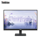 联想（lenovo） 全高清广视角商务办公家用电脑显示器窄边框护眼滤蓝光不闪屏支持壁挂监视器 23.8英寸IPS屏 S24e升级款 S24-4e