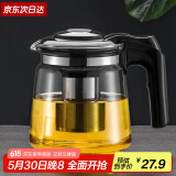 天喜玻璃茶壶加厚耐热大容量茶吧机水壶玻璃内胆过滤泡茶壶