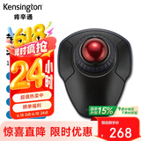 肯辛通（Kensington）无线轨迹球 人体工学鼠标 无线蓝牙 家用办公PS制图 配备腕托 适用华硕联想惠普苹果 黑配红K70992