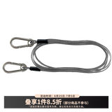达亿瓦（DAIWA） 24新款 失手绳 SHITTE ROPE  钢丝/强力纤维 钓鱼用小配件 STRAIGHT 1800【24新款,长1.8m】